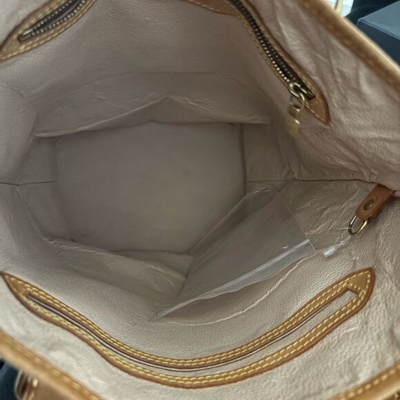 Used Louis Vuitton Brown Monogram Tote Bag bucket bag used good condition - Picture 9 of 16